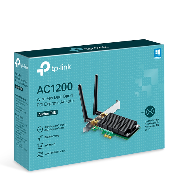 Adaptador Tp Link Pci Express AC1200