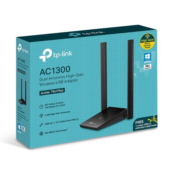 Adaptador TP-Link Archer T4U Plus AC1300