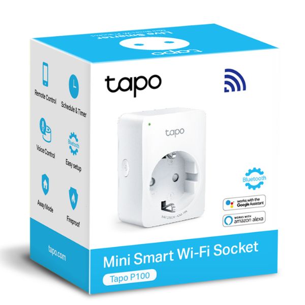 Conector WiFi Tp-link Tapo P100 Inteligente Mini