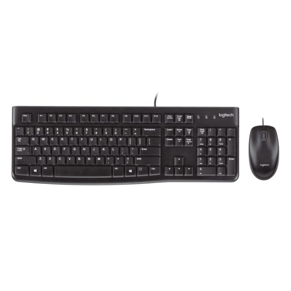 Kit Logitech MK120 Teclado y Mouse USB