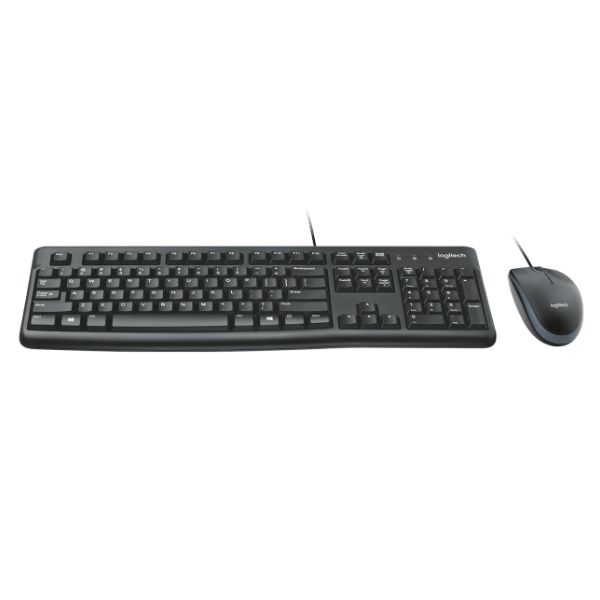 Kit Logitech MK120 Teclado y Mouse USB