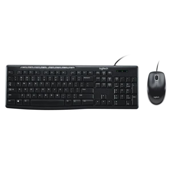 Kit Logitech MK200 Teclado y Ratón USB