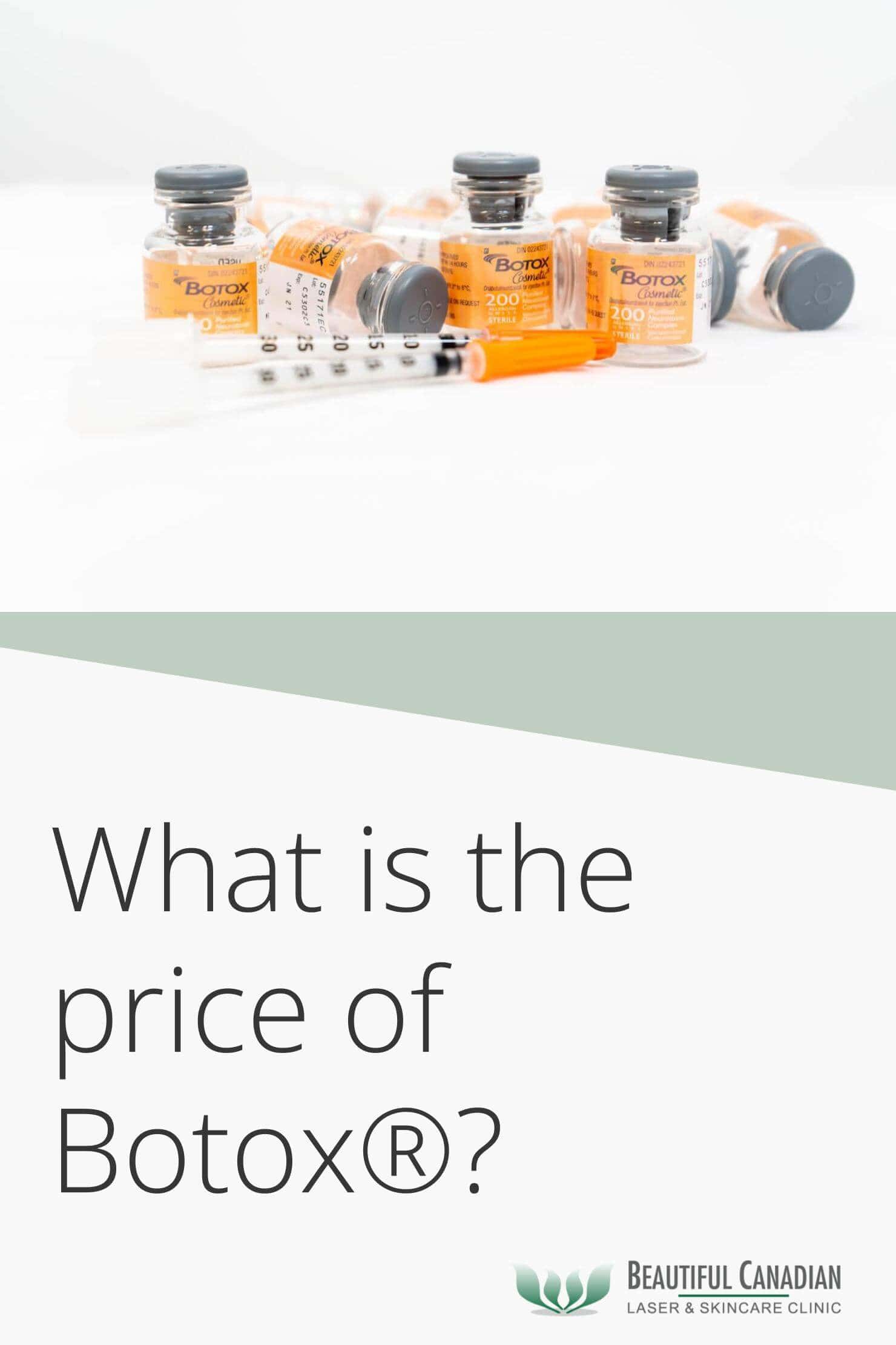 What is the price of Botox® in Vancouver? | Beautiful Canadian Laser ...