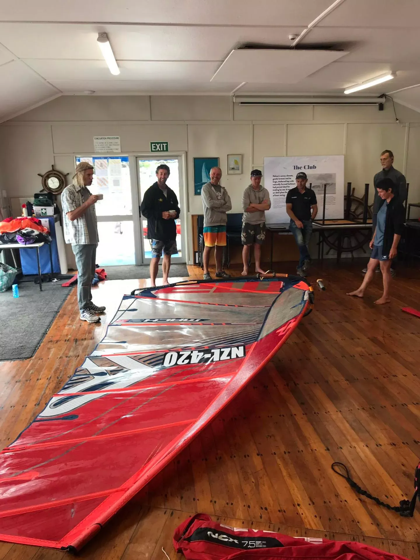 Nelson Windsurfing Club Rigging
