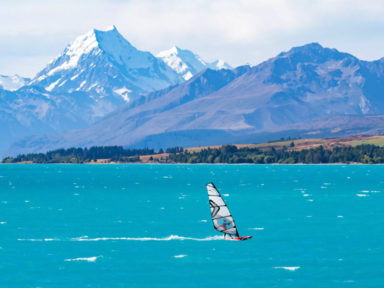Water Nomads New Zealand | Windsurfing Lake Pukaki, Canterbury
