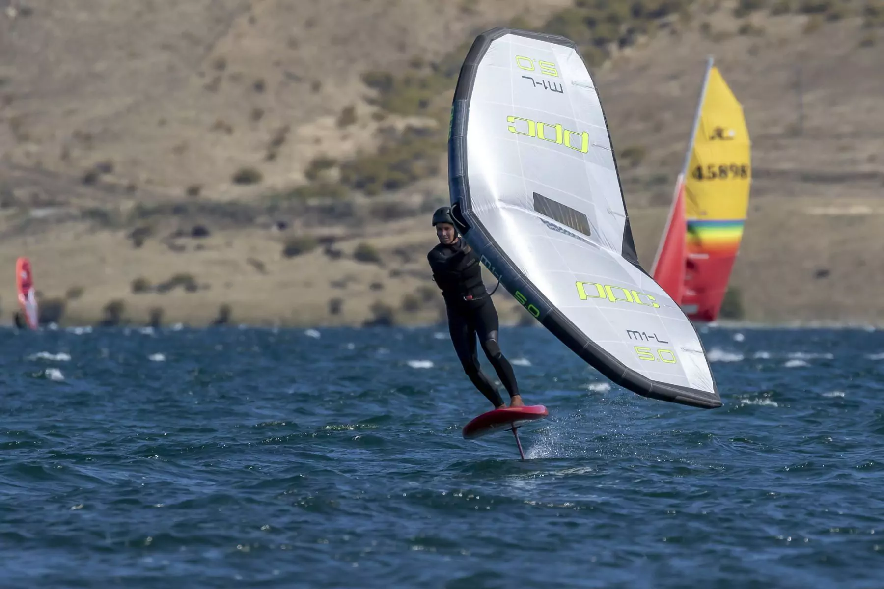 PPC M1-L wing at Lake Aviemore, Canterbury