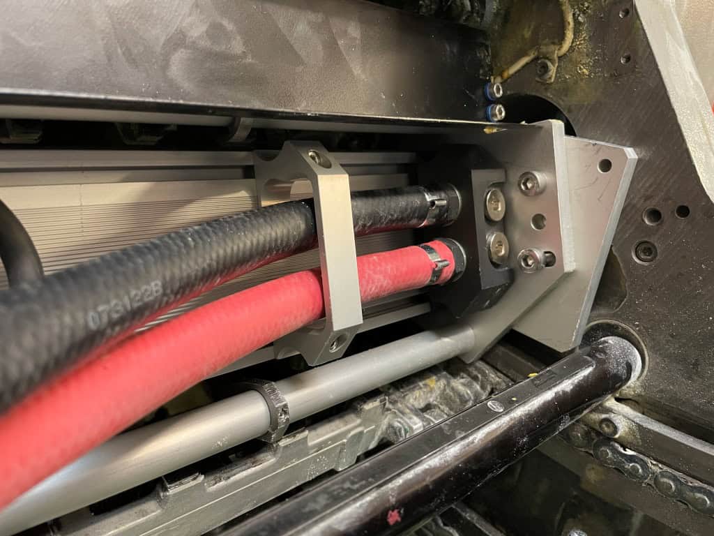 LeoLED sur un Heidelberg SM52.