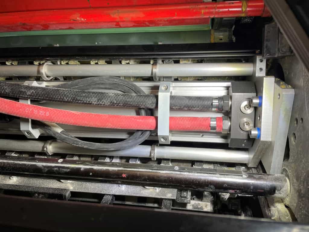 LeoLED sur un Heidelberg SM52.