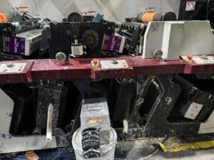 AeroLED2 sur un Mark Andy