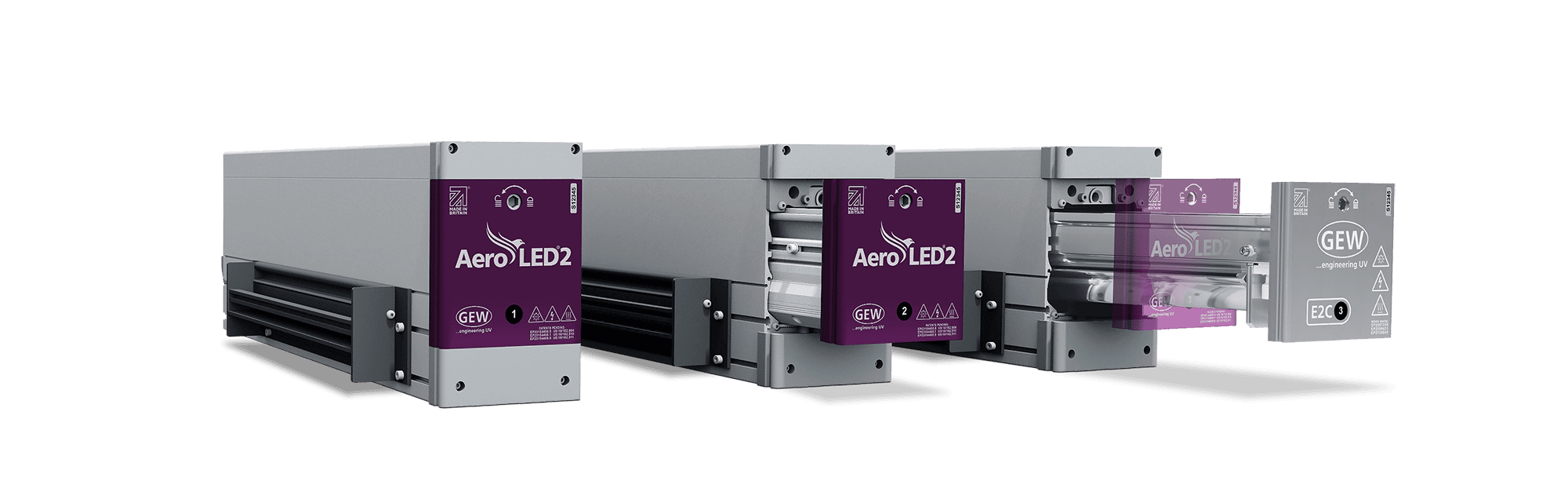 AeroLED2 et E2C