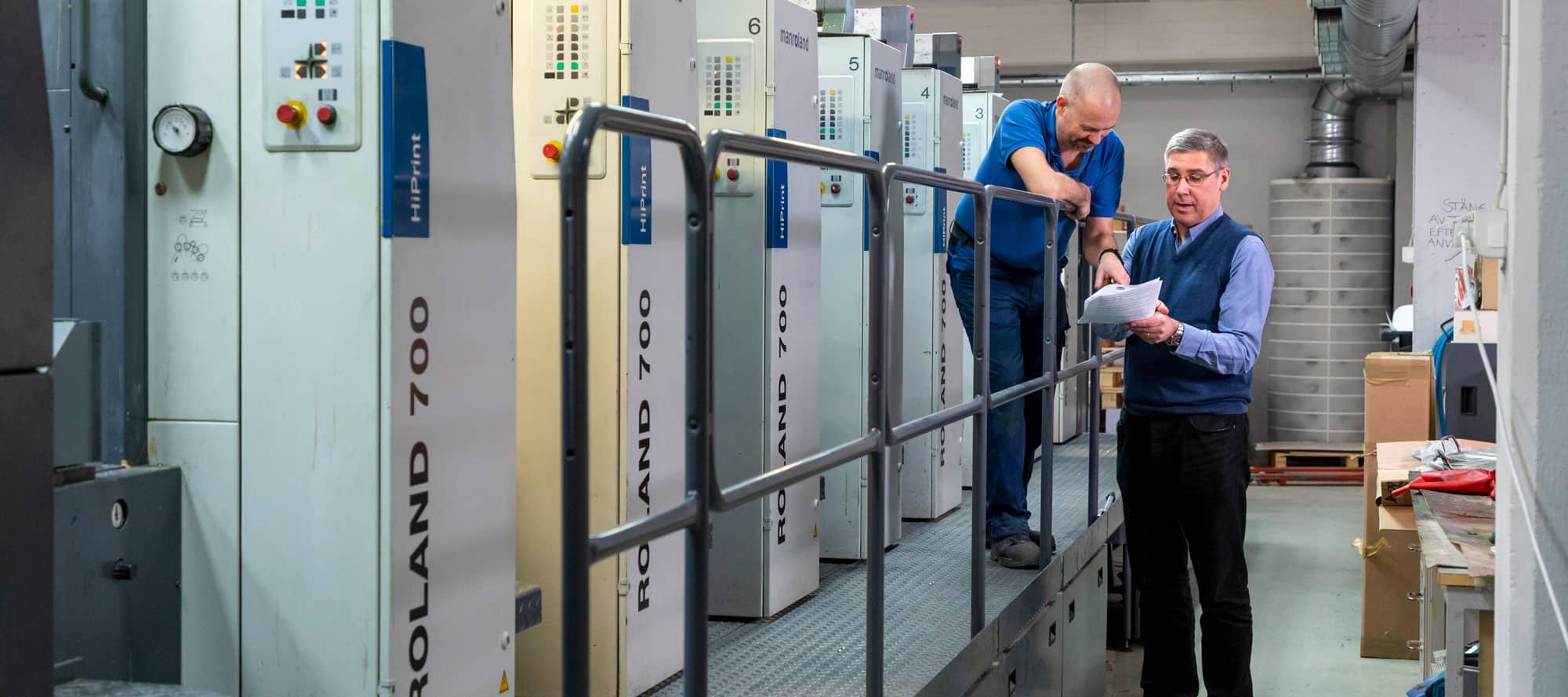 TMG Estocolmo adquirió un sistema LED UV GEW para su Manroland R700.