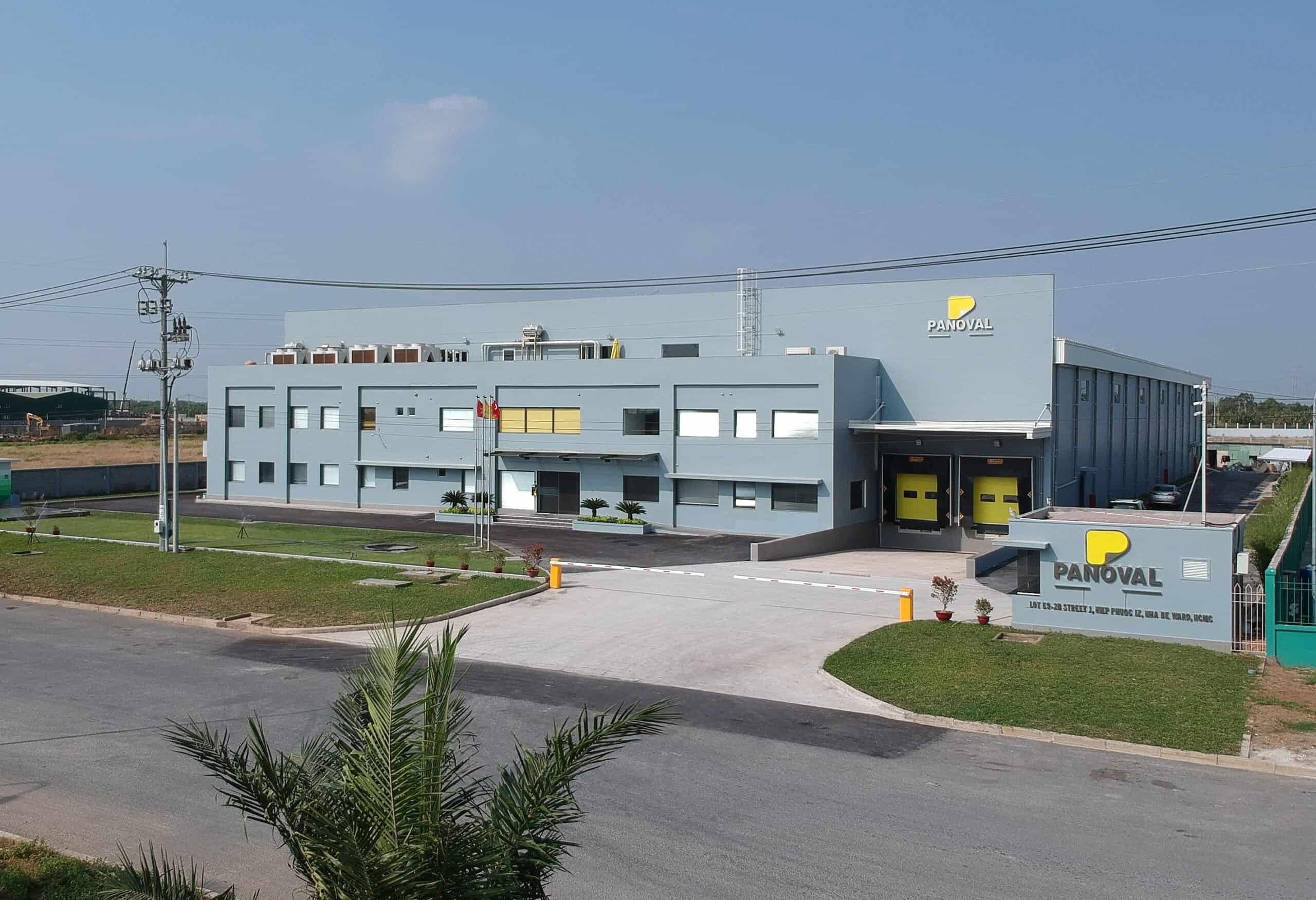 La sede central y las instalaciones de producción de Panoval en la ciudad de Ho Chi Minh, Vietnam, se especializan en la producción de etiquetas no estándar.