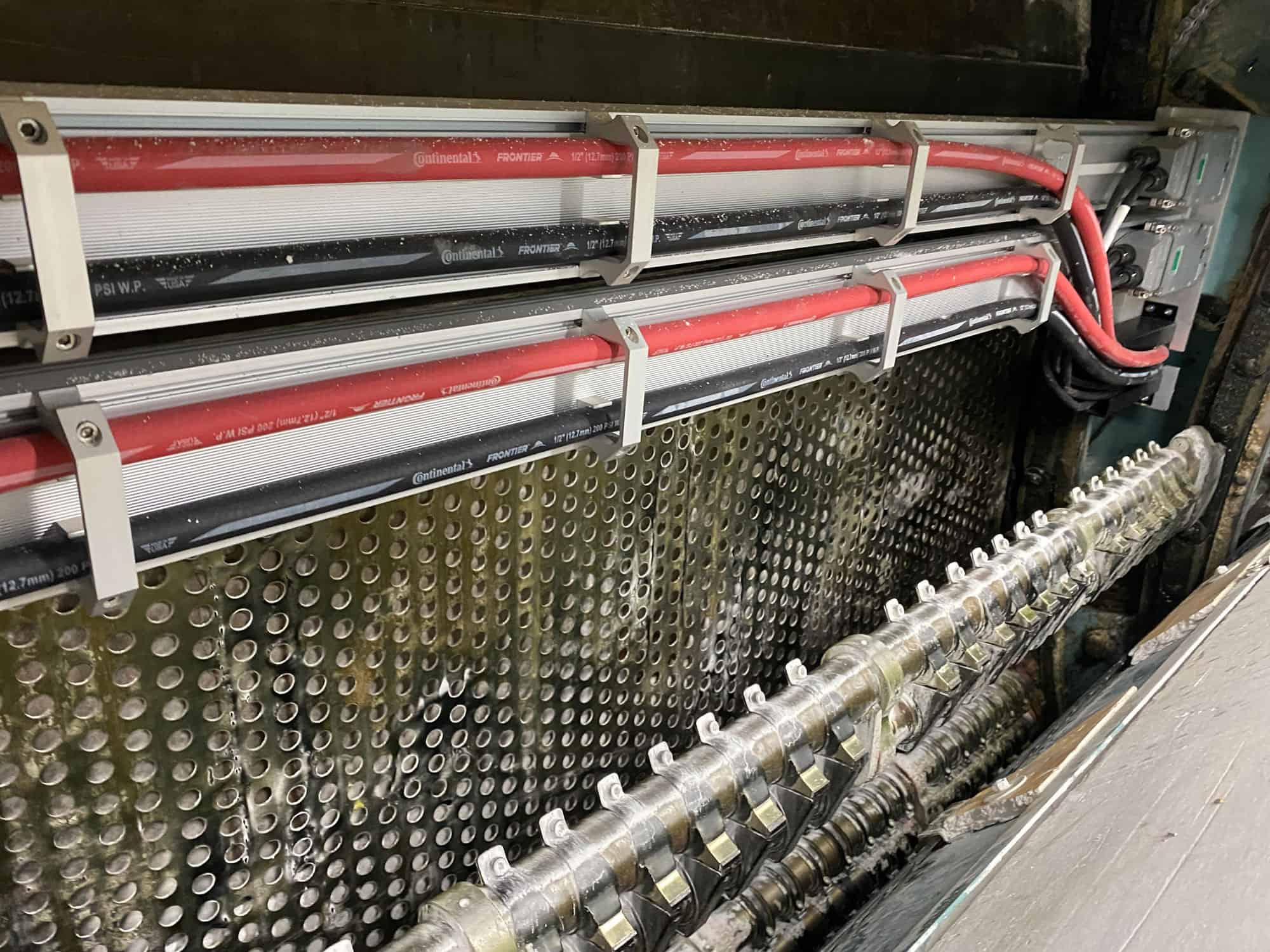 Dieser US-amerikanische Kunde installierte LeoLED auf seinem Manroland 800.