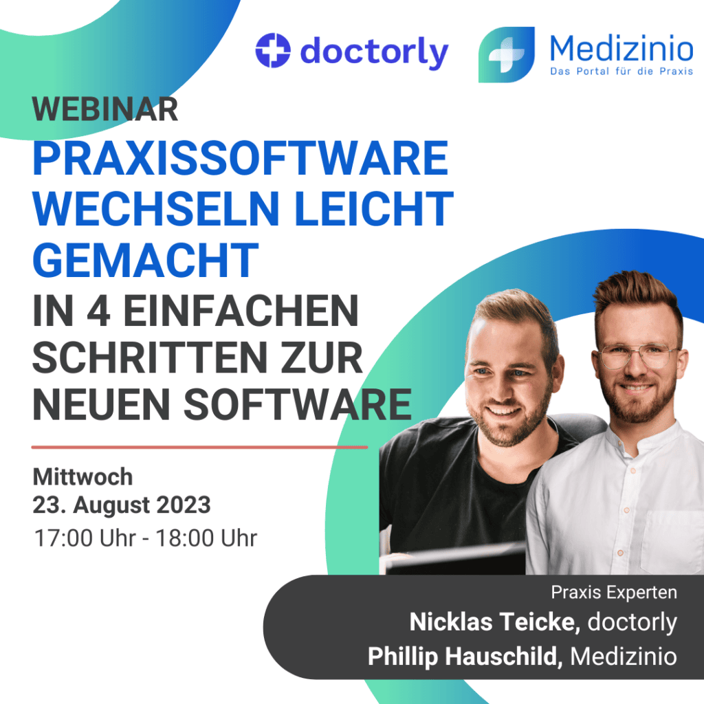 Doctorly Webinar Praxissoftware wechseln