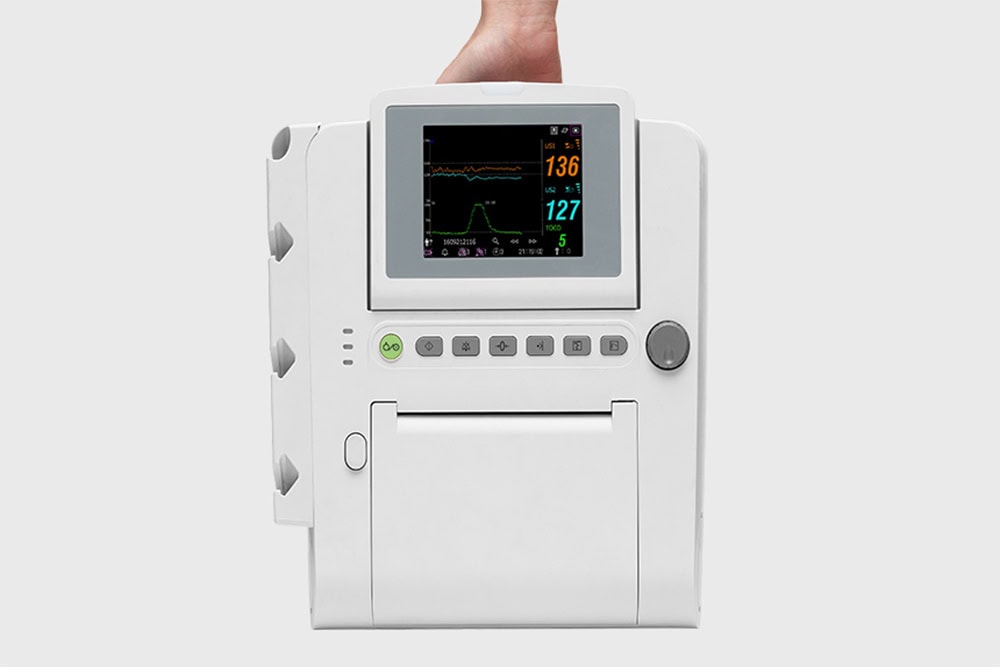 edan-f3-ctg-fetalmonitor-tragbar Edan F3 CTG-Gerät Fetalmonitor