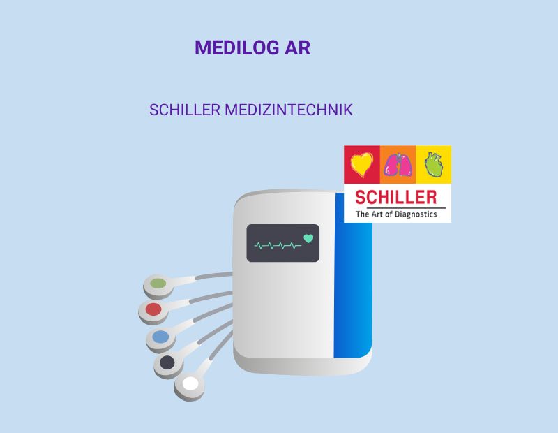 schiller-medilogAR-ekg-gerät Schiller medilogAR EKG-Gerät