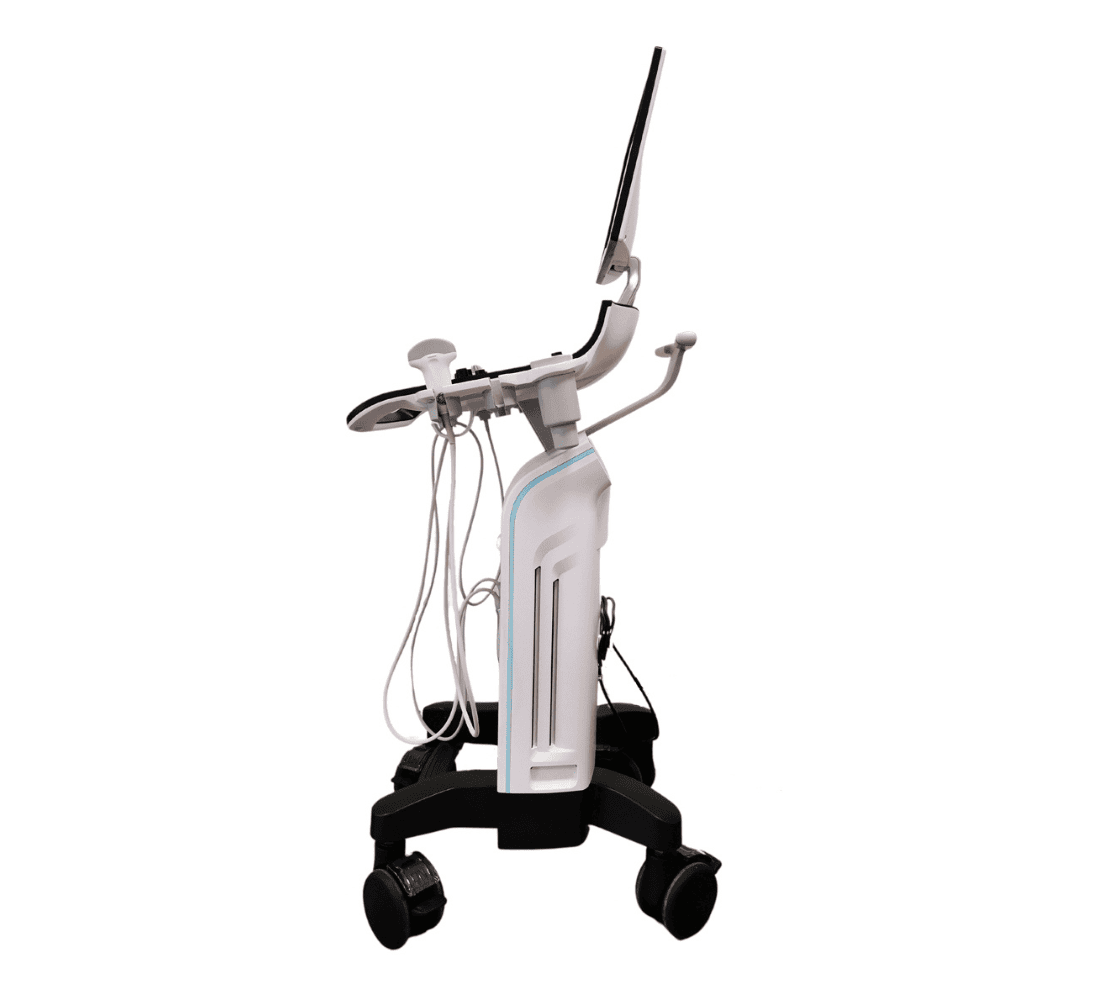 Das GE Versana Essential von der Seite