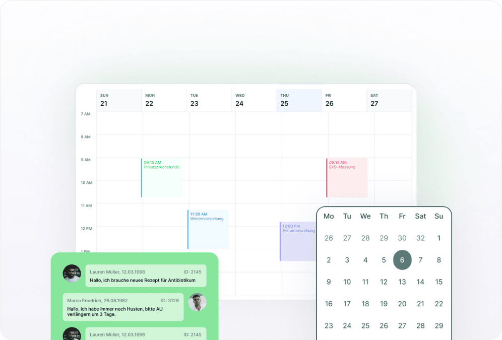 HelloCare-Funktion der ETERNO Cloud.