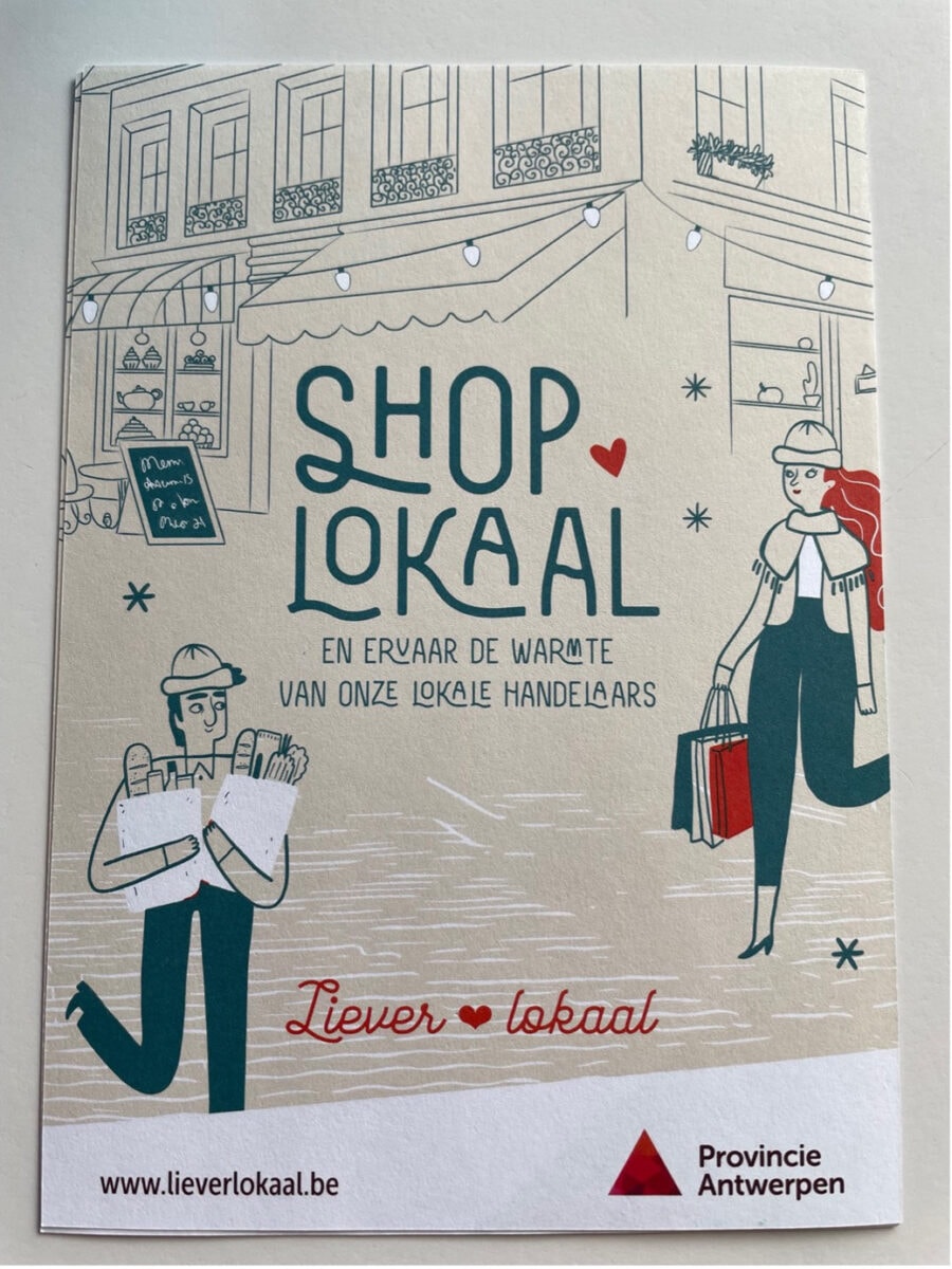 Koop Lokaal ! Ook dit jaar is er een prachtige prijs te winnen bij Galerie Anita Fleerackers