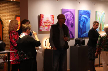 Galerie Anita Fleerackers vernissage mars 2024 © Staf Campforts
