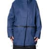 Rain jacket with detachable bottom 1