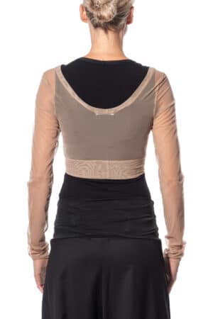 Long-sleeve bustier 2