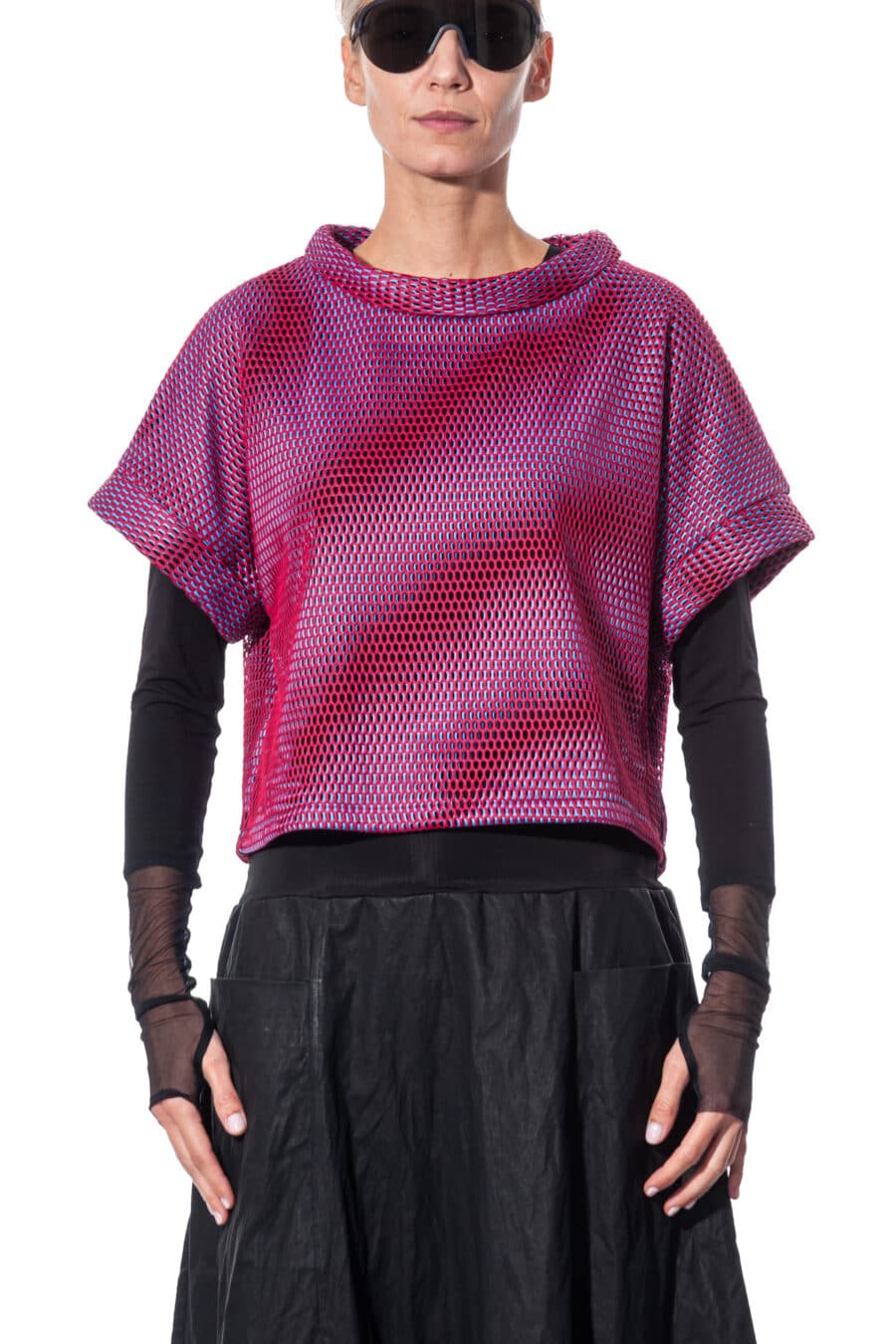 Loose crop sweater 1