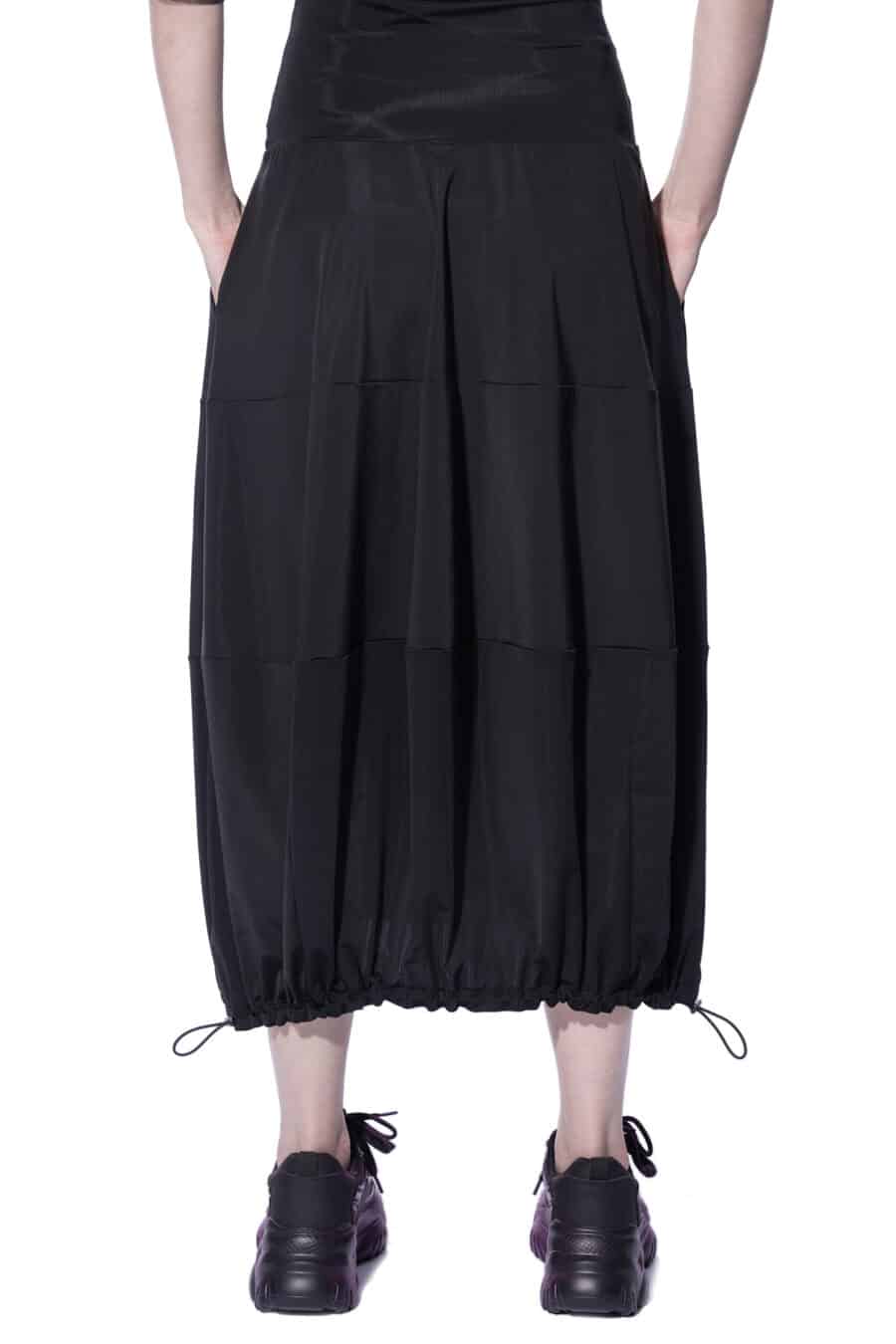 Balloon skirt with ruffled hem - Image 2