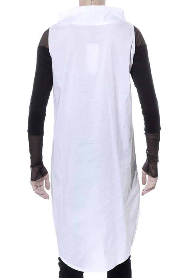 Dress with Jersey sleeves - Image 2