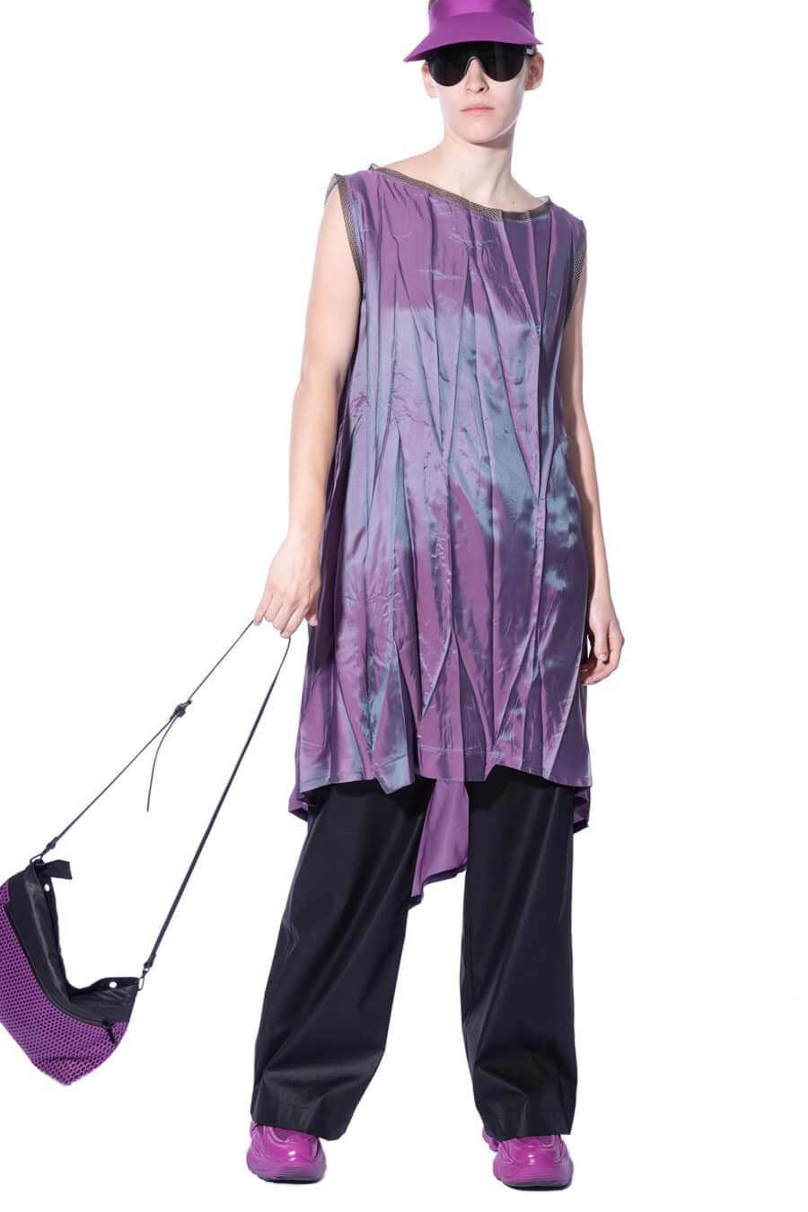 Pleated tunic dress - Image 3