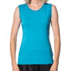 Sleeveless jersey top 1