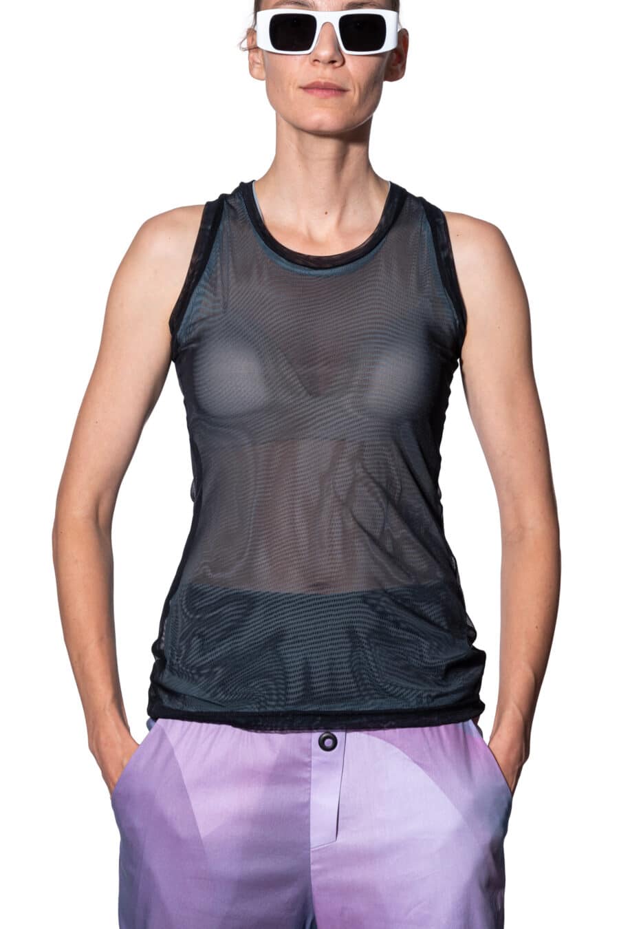 Mesh tank top 1