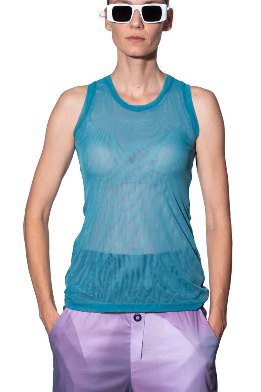 Mesh tank top 1