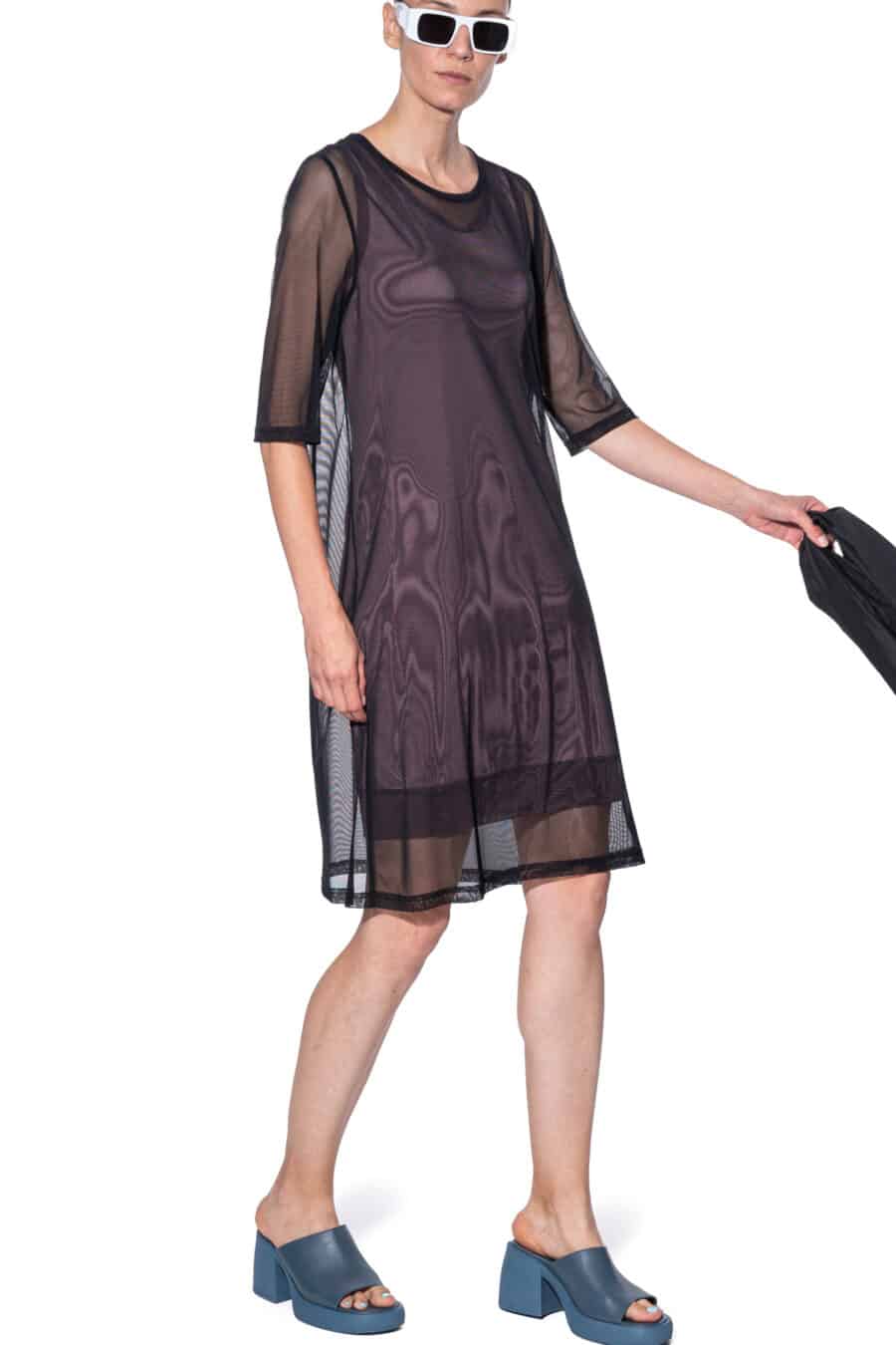 Midi mesh dress 3