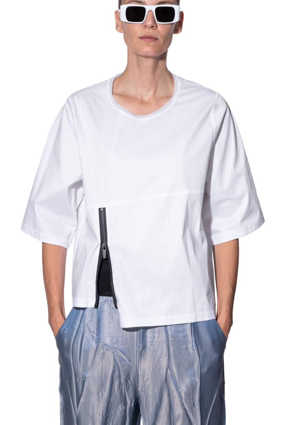 Asymmetric blouse 1