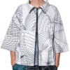 Jacket with mesh sleeves 1