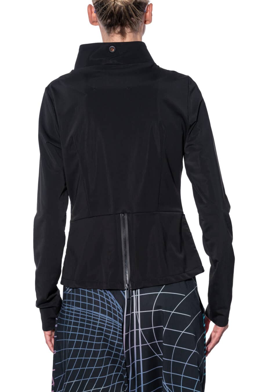 Sporty jacket with peplum in the back - Image 2