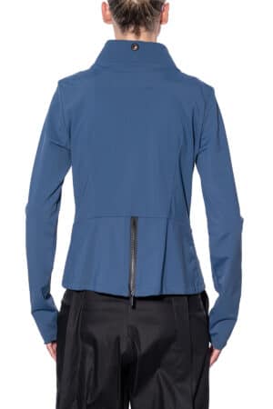 Sporty jacket with peplum in the back 2