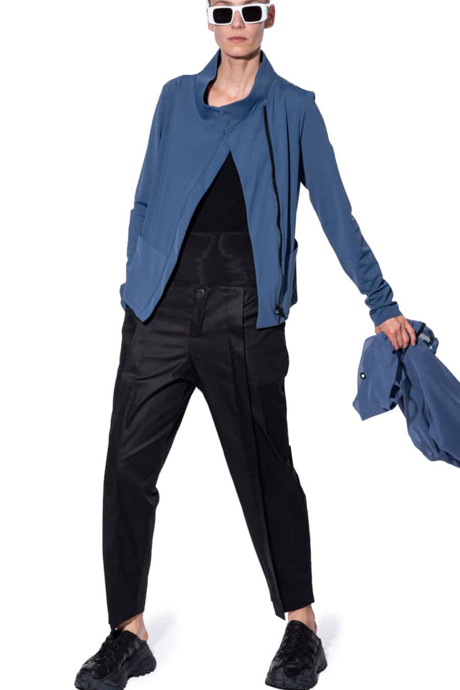 Sporty jacket with peplum in the back - Image 3