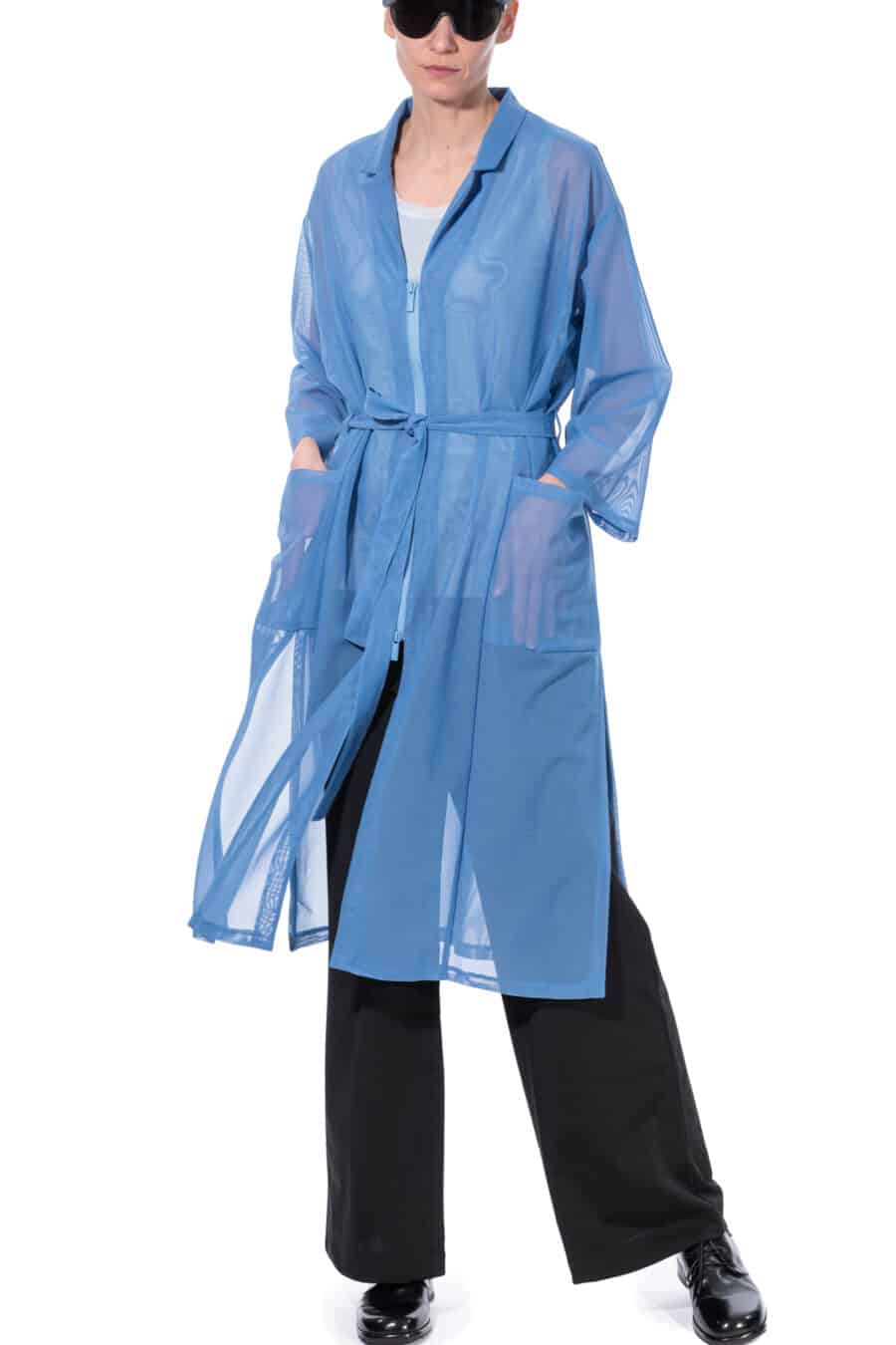Long mesh coat - Image 4