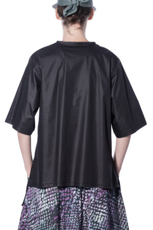 Blouse with zipper V-neck 2