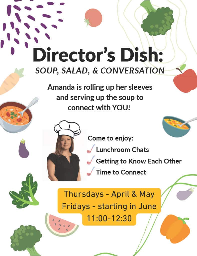 Calendar for senior activities at Four Pointes Center for Successful Aging.