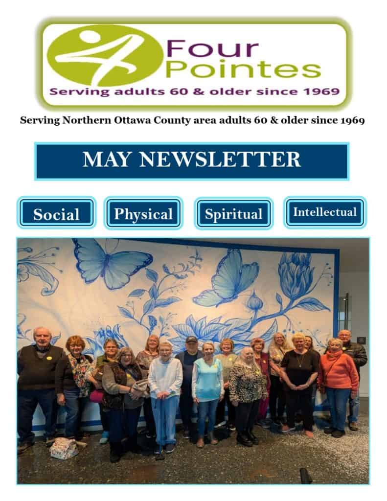 Group of seniors at Four Pointes Center for Successful Aging event in May 2026.