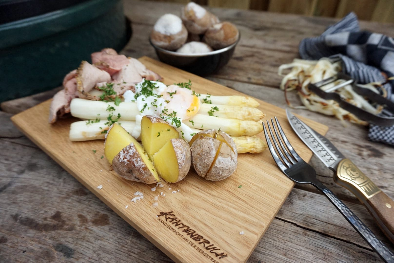Asperges, het witte goud van de BBQ