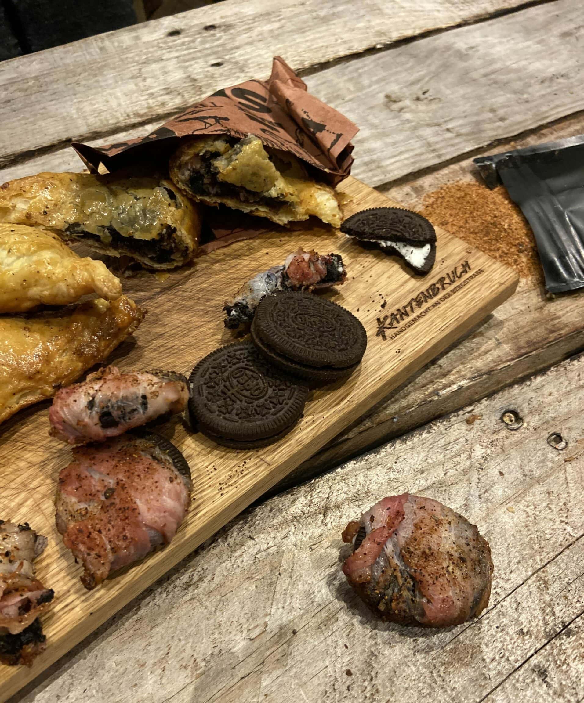 Bacon Oreo Whiskey Turnovers