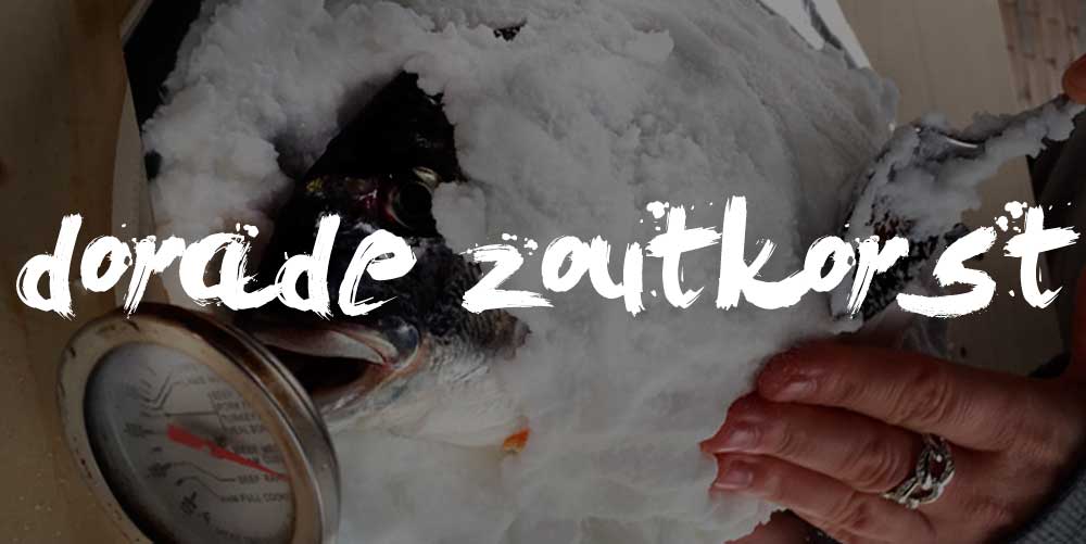 Dorade in zoutkorst