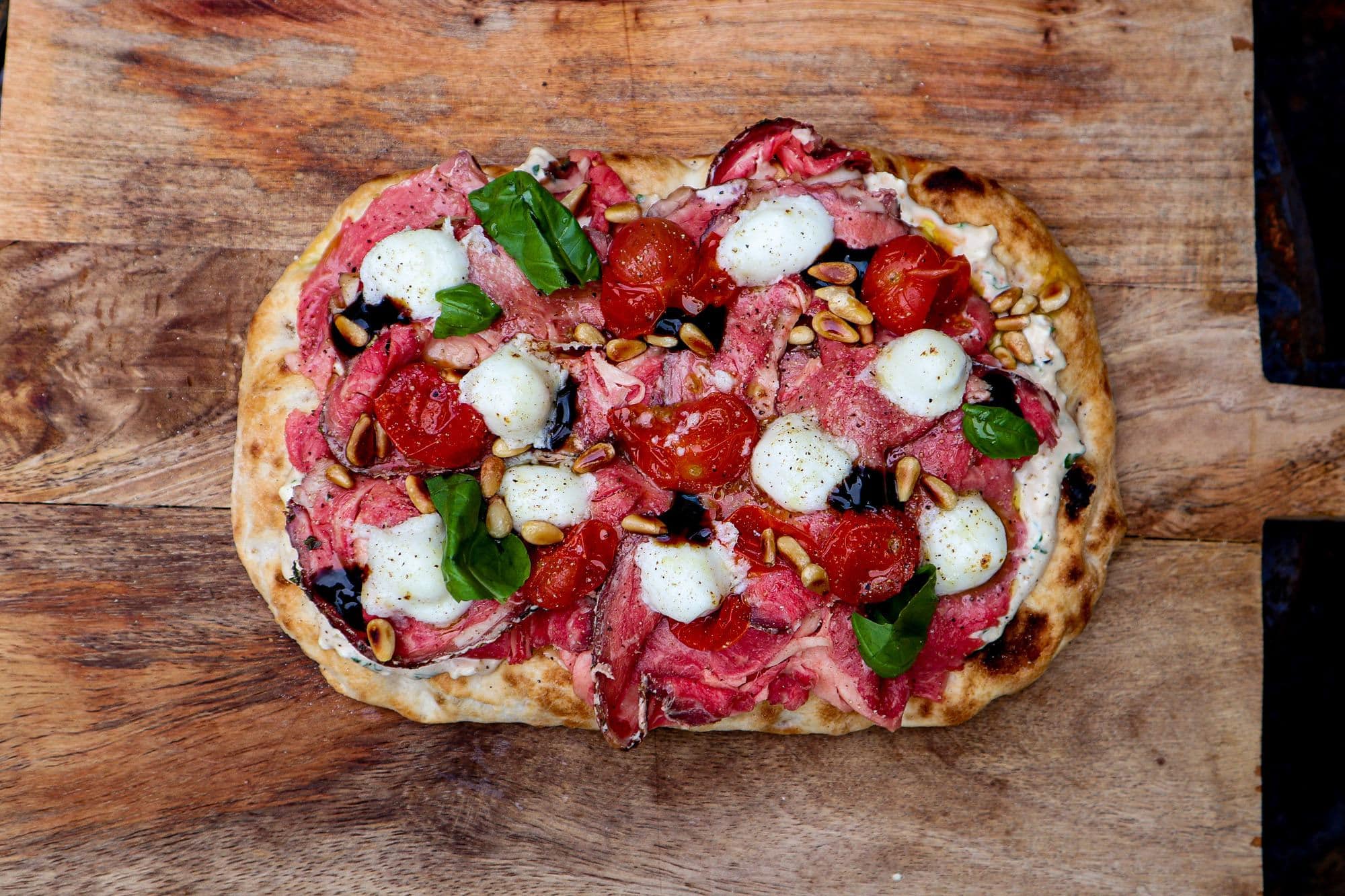 Pastrami focaccia
