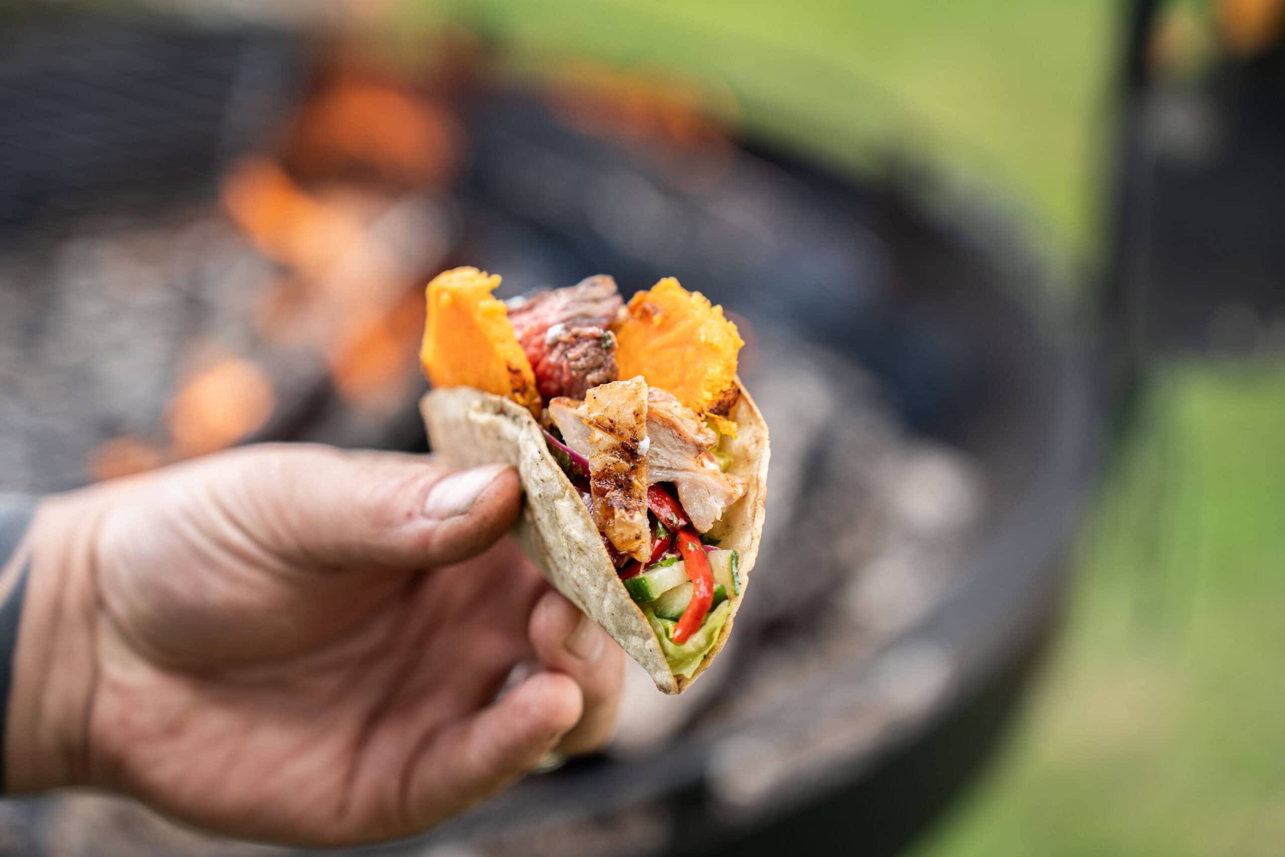 Fajita’s met biefstuk en kip