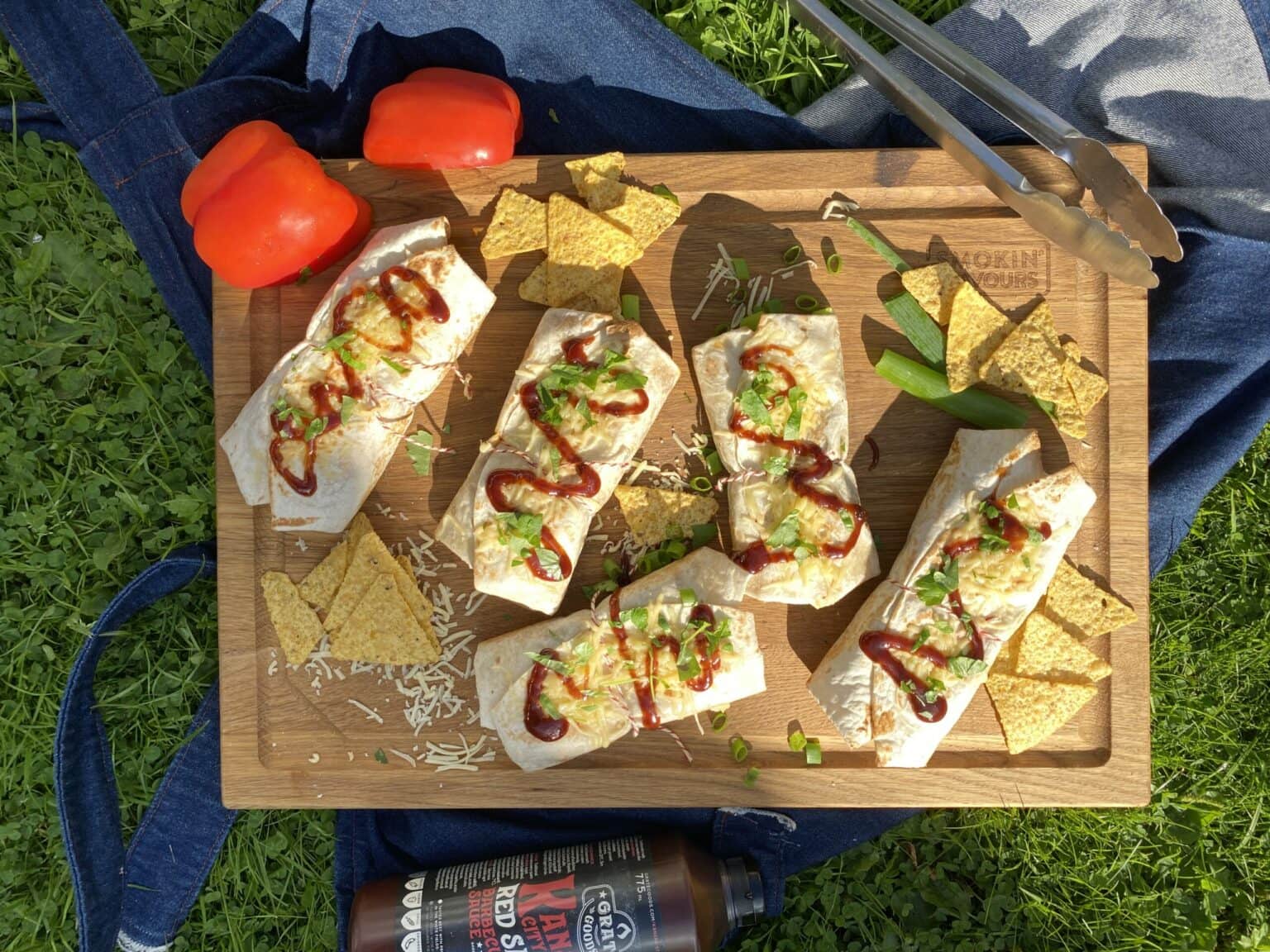 Pulled pork burritos