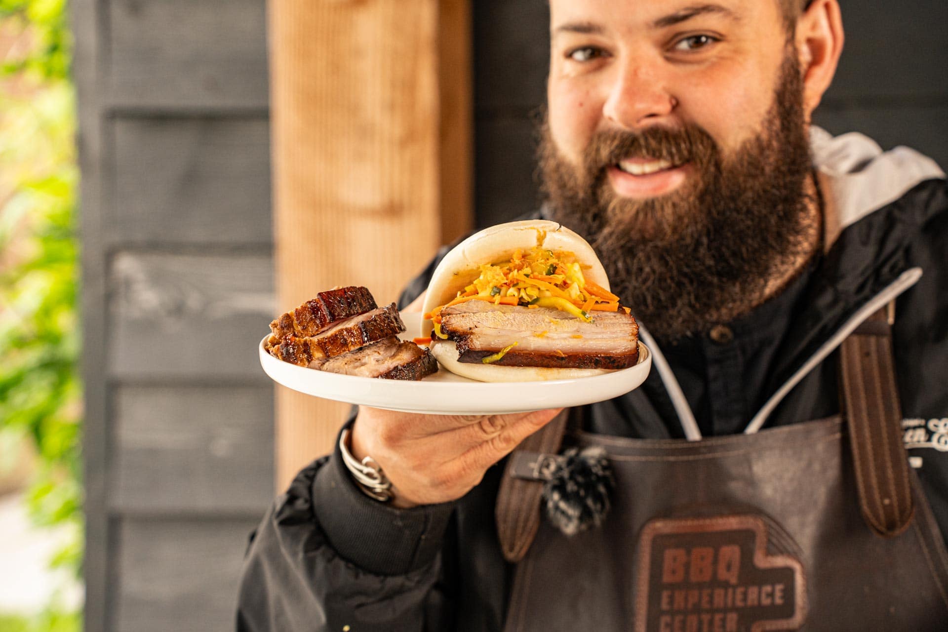 Bao bun met Aziatisch buikspek